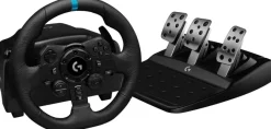 Logitech G G923 Sterzo + Pedali PC, PlayStation 4/Playstation 5 Nero