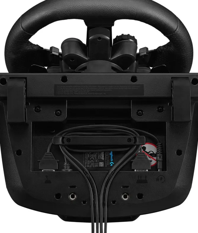 Logitech G G923 Sterzo + Pedali PC, PlayStation 4/Playstation 5 Nero
