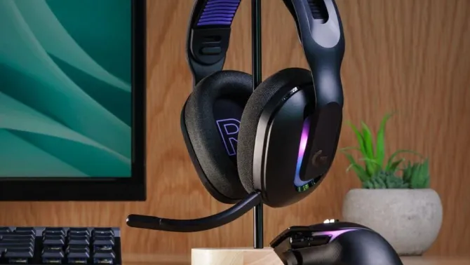 LOGITECH - G522 LIGHTSPEED Cuffie a padiglione con controllo volume, USB, Bluetooth 5.3, mute control, Headband - Nero