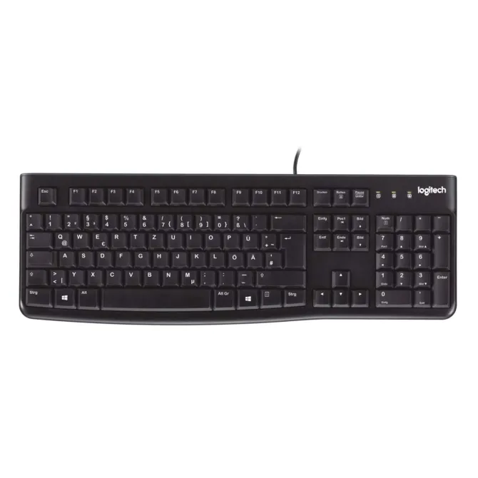 Logitech Keyboard USB K120 Nero