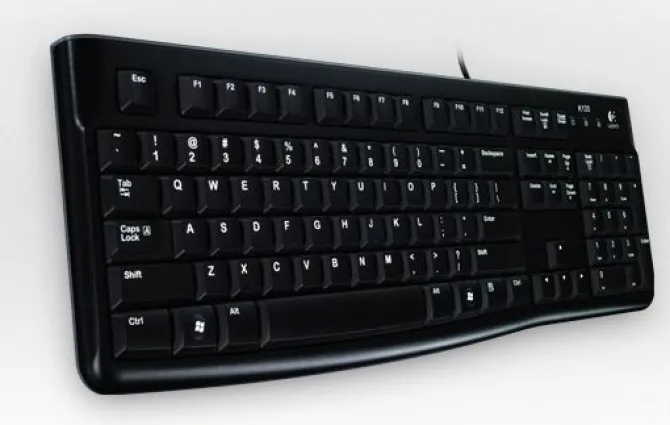 Logitech Keyboard USB K120 Nero