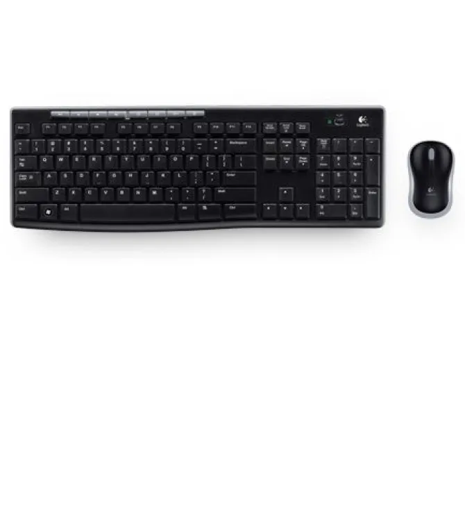 Logitech MK270 Combo Tastiera e Mouse Wireless per Windows 2,4 GHz Wireless