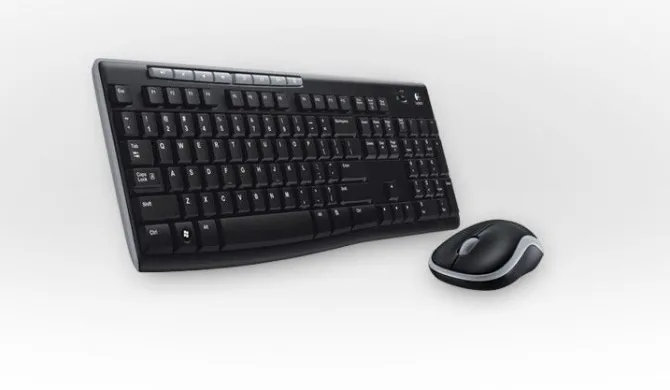 Logitech MK270 Combo Tastiera e Mouse Wireless per Windows 2,4 GHz Wireless