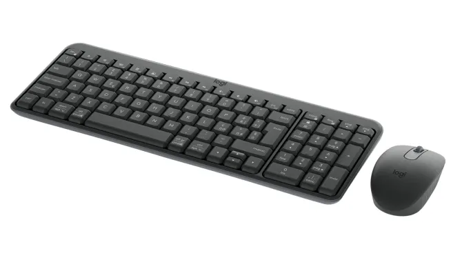 LOGITECH - MK250 - Tastiera + Mouse Wireless - Graphite