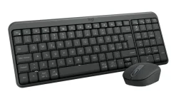 LOGITECH - MK250 - Tastiera + Mouse Wireless - Graphite