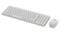 LOGITECH - MK250 - Tastiera + Mouse Wireless - Off White