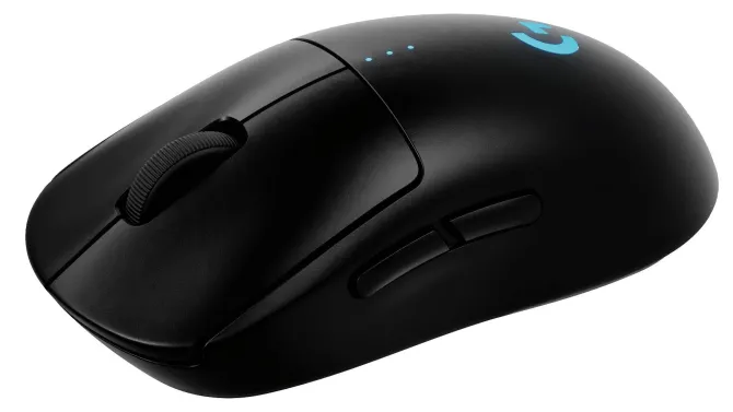 LOGITECH - Mouse gaming wireless PRO 2 LIGHTSPEED, Gaming Product, 2 Direzioni, tecnologia wireless LIGHTSPEED - Nero