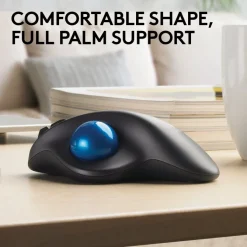 Logitech M570 Trackball Wireless – Comfort ergonomico e autonomia 18 mesi
