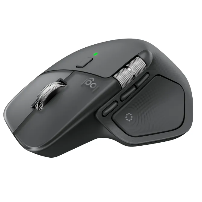 Logitech MX Master 4 Mouse Wireless 8000 DPI con Feedback Tattile e Scorrimento MagSpeed