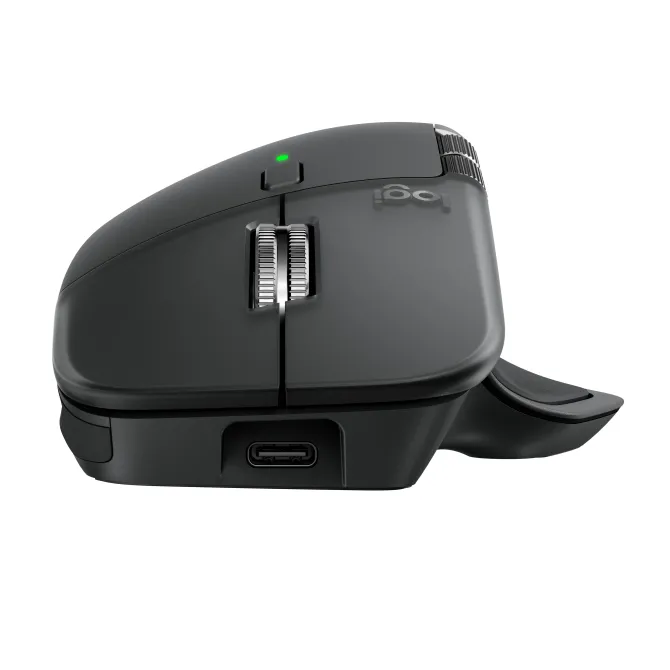 Logitech MX Master 4 Mouse Wireless 8000 DPI con Feedback Tattile e Scorrimento MagSpeed