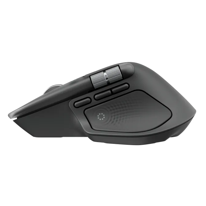 Logitech MX Master 4 Mouse Wireless 8000 DPI con Feedback Tattile e Scorrimento MagSpeed