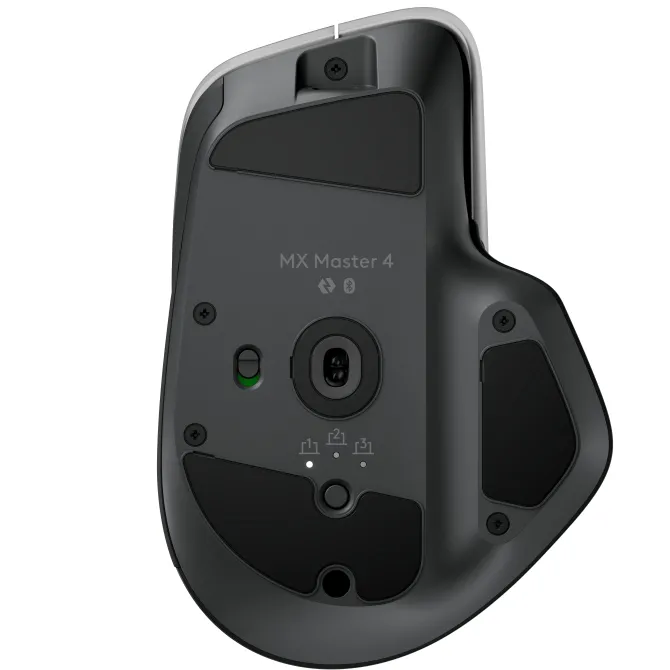 Logitech MX Master 4 Mouse Wireless 8000 DPI con Feedback Tattile e Scorrimento MagSpeed