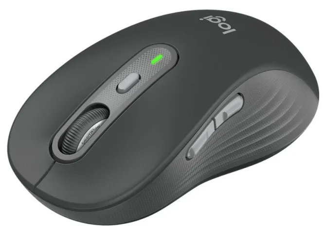 Logitech Signature Plus M750L mouse wireless ottico 4000 DPI grafite