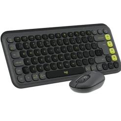 LOGITECH - Tastiera + Mouse POP ICON COMBO - Graphite