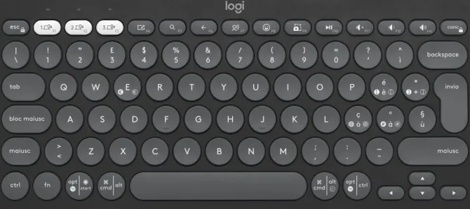 LOGITECH - Tastiera multimediale K380s - Graphite