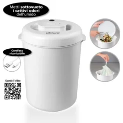 MACOM - Bidoncino sottovuoto per umido SMART in Abs