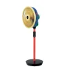 Macom Enjoy & Relax Colour Fan Nero, Blu, Verde, Rosso, Giallo