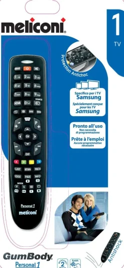 Meliconi Personal 1, Nero telecomando