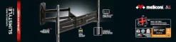 MELICONI 600 SDR Supporto Tv Nero