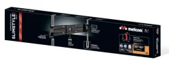 Meliconi SlimStyle Plus 600ST Supporto Tv Portata 45 Kg max Nero