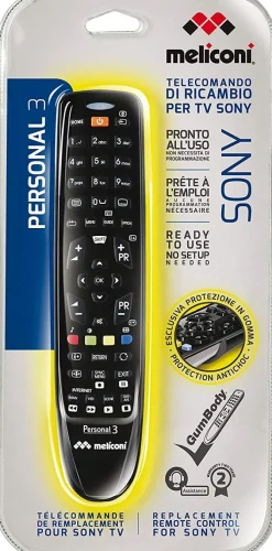 Meliconi telecomando TV SONY Nero