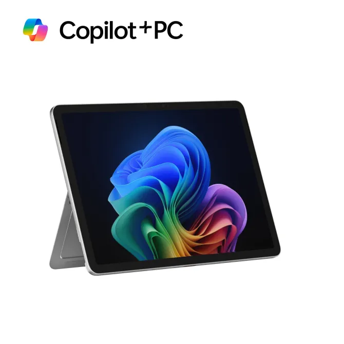 MICROSOFT Surface Pro 12 NOTEBOOK, ", processore Qualcomm Snapdragon X Plus, Adreno™ Onboard Graphics, RAM 16 GB, 512 GB SSD, Platinum, Windows 11 Home