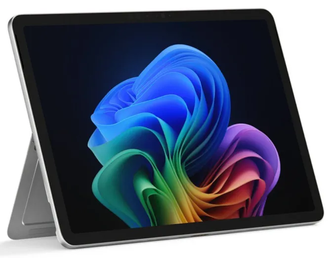 MICROSOFT Surface Pro 12 NOTEBOOK, ", processore Qualcomm Snapdragon X Plus, Adreno™ Onboard Graphics, RAM 16 GB, 512 GB SSD, Platinum, Windows 11 Home