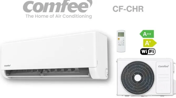 Midea Comfee Condizionatore 9000BTU A++/A+ Gas R32 WiFi Modello CF-CHR09