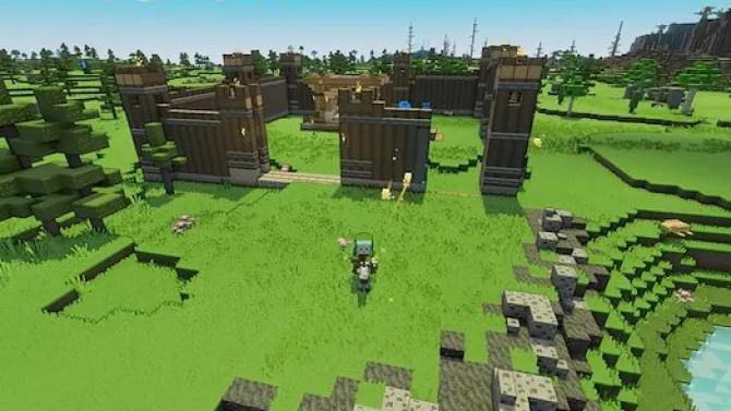 MINECRAFT LEGENDS DELUXE EDITION PS4