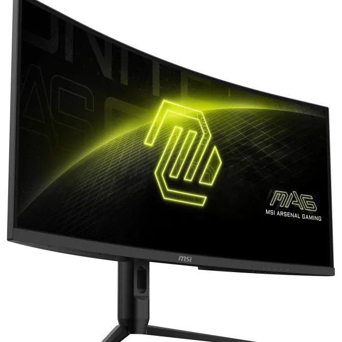 Msi Monitor PC Gaming Curvo 34" 3440 x 1440 Pixel UltraWide Quad HD VA 180 Hz