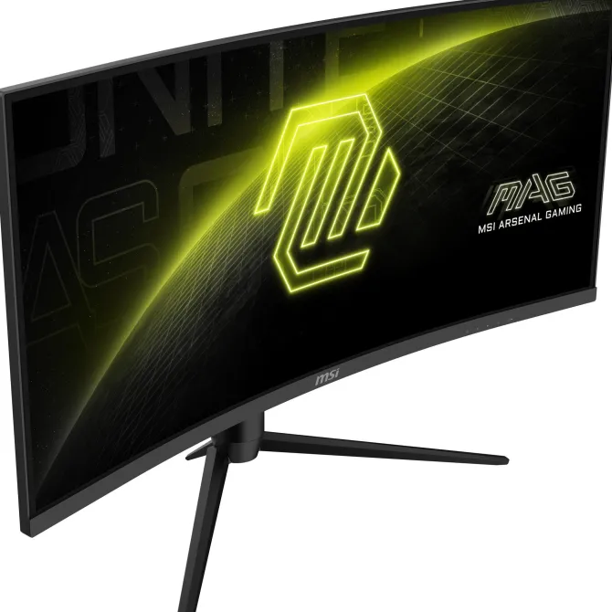 Msi Monitor PC Gaming Curvo 34" 3440 x 1440 Pixel UltraWide Quad HD VA 180 Hz