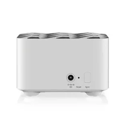 Netgear Orbi WiFi System (RBK12) AC1200 router wireless Dual-band (2.4 GHz/5 GHz) Gigabit Ethernet Bianco