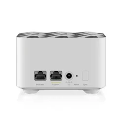 Netgear Orbi WiFi System (RBK12) AC1200 router wireless Dual-band (2.4 GHz/5 GHz) Gigabit Ethernet Bianco
