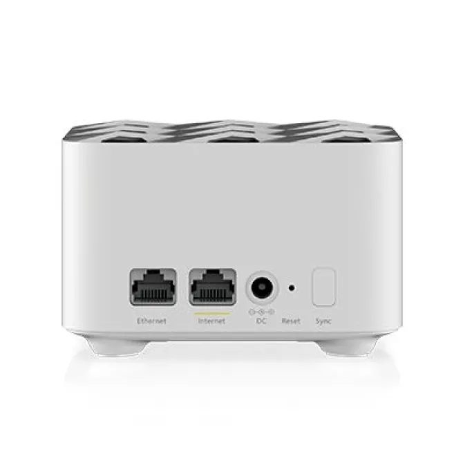 Netgear Orbi WiFi System (RBK12) AC1200 router wireless Dual-band (2.4 GHz/5 GHz) Gigabit Ethernet Bianco