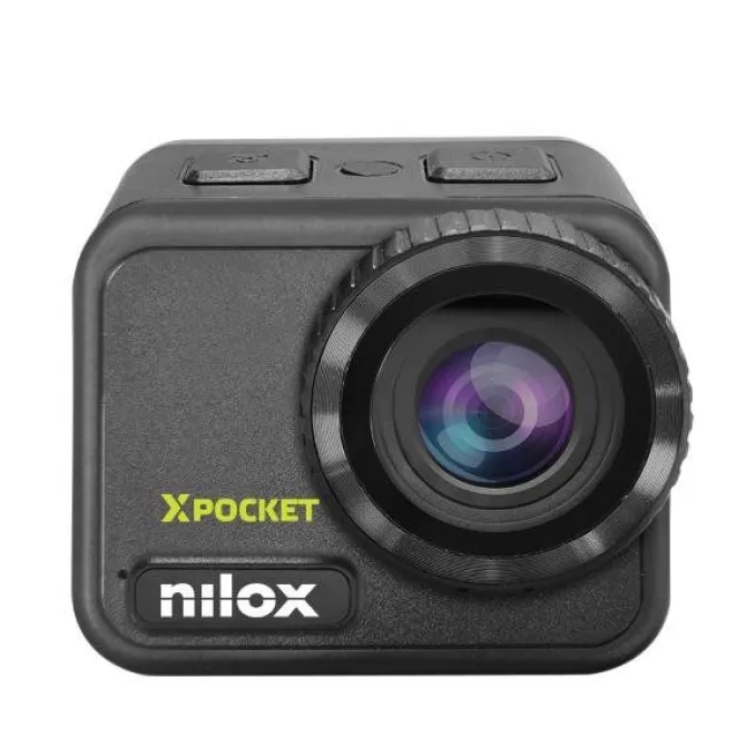 Nilox NXACXPOCKET Action Cam 4K Ultra HD, 8MP, Display LCD 2.1"