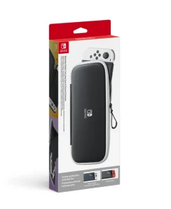 Nintendo Custodia e Pellicola Protettiva per Switch Modello OLED