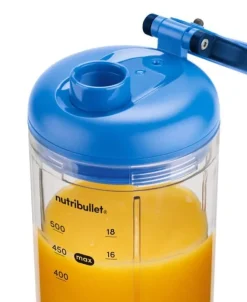 NutriBullet NBP013BL Frullatore Portatile Blu 0,59L a Batteria Compatto