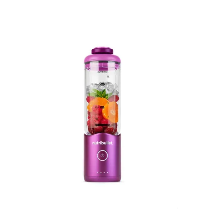 NutriBullet NBP013VT frullatore portatile viola 0,59L batteria acciaio inox
