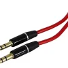 NVS Cavo Audio Di Qualità Schermato 2 Jack Stereo 1 3,5 Mm 1,4 Mt