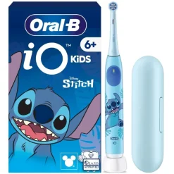 Oral-B iO Kids Disney Stitch with Travel Case Bambino Spazzolino rotante Blu