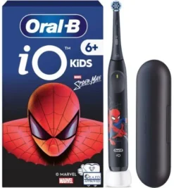 Oral-B iO2 Spiderman Kids Travel Case spazzolino elettrico Bambino Spazzolino rotante Nero