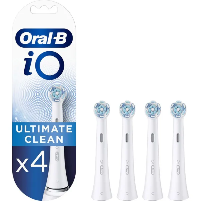 Oral-B iO Ultimate Clean iO Testine Di Ricambio Ultimate Clean. 4 Pezzi