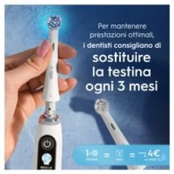 ORAL-B - OB PW REFILL ULTIMATE CLEAN WHITE X3CT, Testine di ricambio per spazzolino ORAL-B - Bianco