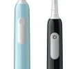 Oral B Set 2 Spazzolino Elettrico Rotante Oscillante Nero/Turchese PRO1CRSDUO
