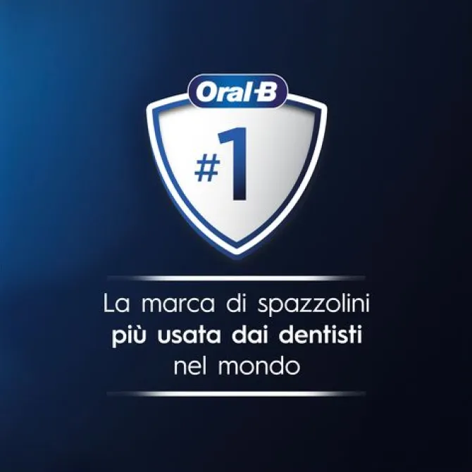 Oral-B Spazzolino Elettrico Ricaricabile iO 3 Nero, 1 Testina Di Ricambio, 1 Custodia Da Viaggio