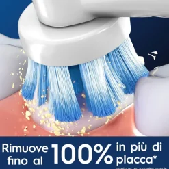 Oral-B Testina Di Ricambio PRO Sensitive Clean Bianca, Confezione Da 10 Testine