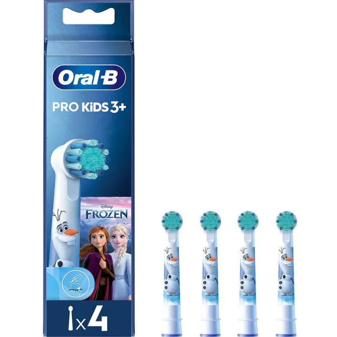 ORAL-B - Testine Ricambio PW REFILL EB10S FROZEN 4CT - Bianco