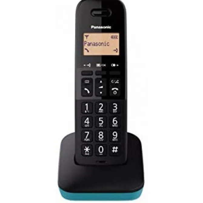 Panasonic Cordless KX-TGB610JTC Nero/Blue - Rubrica 50 Numeri