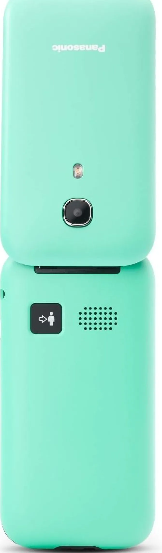 Panasonic KX-TU400 2.4" Cellulare ad Utilizzo Facilitato, Ideale per Anziani - Verde