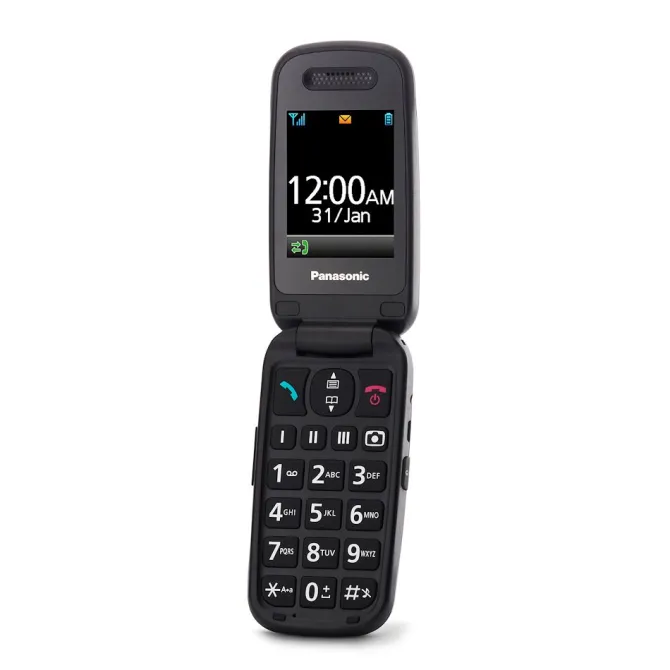 Panasonic KX-TU446EXB Cellulari 2.4" Nero